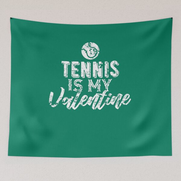 Item preview, Tennis is My Valentine designed and sold by IvonDesign.