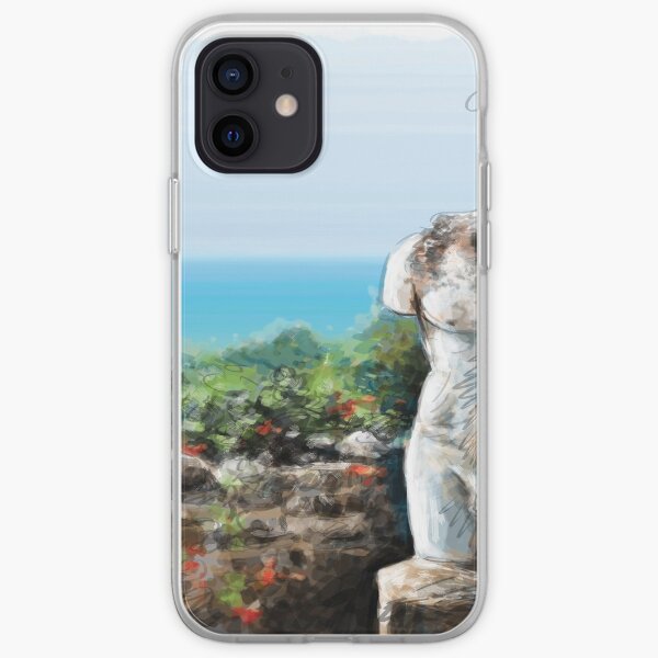Un torse d'une statue romaine, T-shirt, affiches et cadeaux de Tunisie Coque souple iPhone