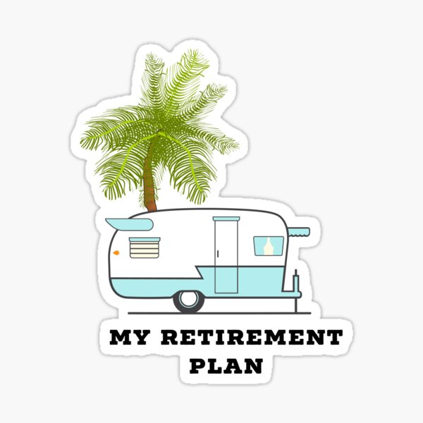 Item preview, My Retirement Plan RV and Palm Tree designed and sold by Coastal-Designs.
