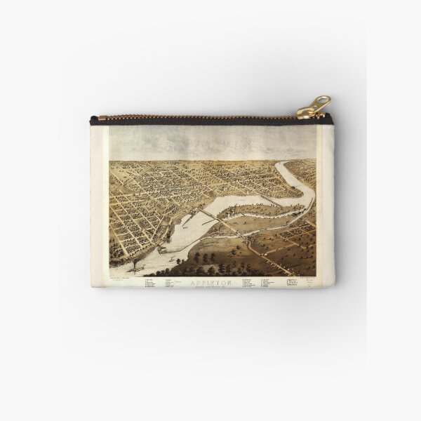 Item preview, Aerial View of Appleton, Outagame County, Wisconsin (1867) designed and sold by allhistory.