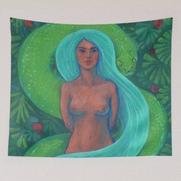 Item preview, Eve and Serpent, Paradise Eden Garden designed and sold by Julia Khoroshikh.