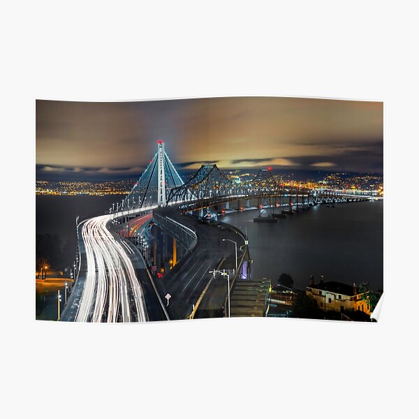San Francisco-Oakland Bay Bridge Poster
