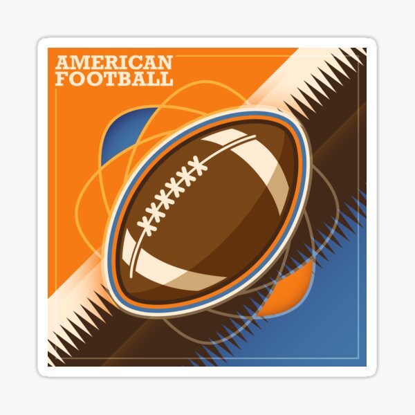 American football ball Art Board Print for Sale by Mashusha-art