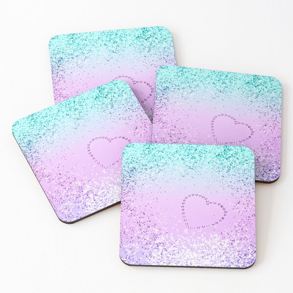 Item preview, UNICORN Girls Heart #9 (Photo of Glitter Only - Not Reflective) designed and sold by Anita's & Bella's Art.