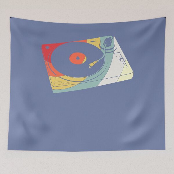 Item preview, Retro Record Player Turntable Art | Cute Music Lover Gift designed and sold by melsens.