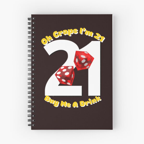 Item preview, 21st birthday craps and dice art designed and sold by Activi-Tees.