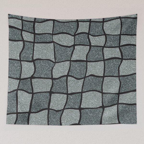 Item preview, Swirly Tweed Check Design - Grey designed and sold by cmphotographs.