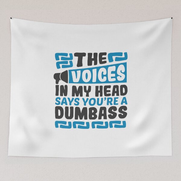 Item preview, The voices in my head  designed and sold by -Dominik-.