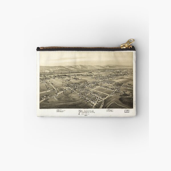 Item preview, Aerial View of Plains, Luzerne County, Pennsylvania (1892) designed and sold by allhistory.