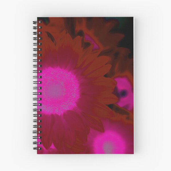 Item preview, Sunflowers 2 - Reverse Burnt Orange, Pink & Magenta designed and sold by M-SWM.