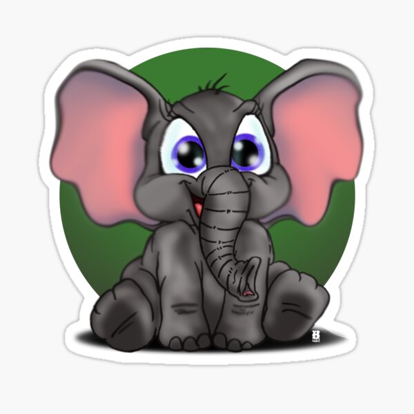 Item preview, Ellie the Elephant designed and sold by Samuraibuni.