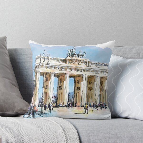 Artikelvorschau, Brandenburger Tor in Berlin, Deutschland T-Shirts, Poster und Geschenke entworfen und verkauft von Miscellaneous Co..