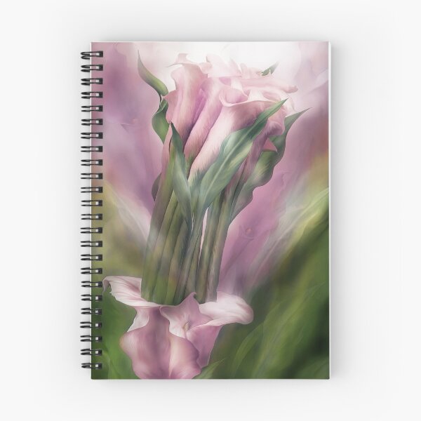 Item preview, Pink Callas In Calla Vase designed and sold by Carol  Cavalaris.