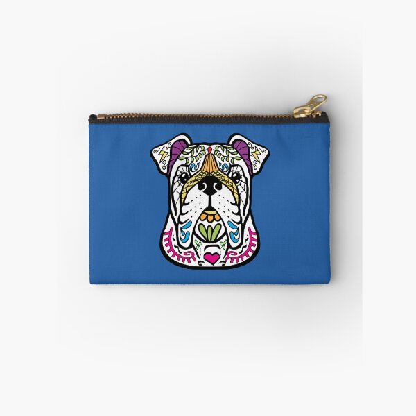 Item preview, English Bulldog - Day Of The Dead Sugar Skull Dog Art Gift designed and sold by melsens.