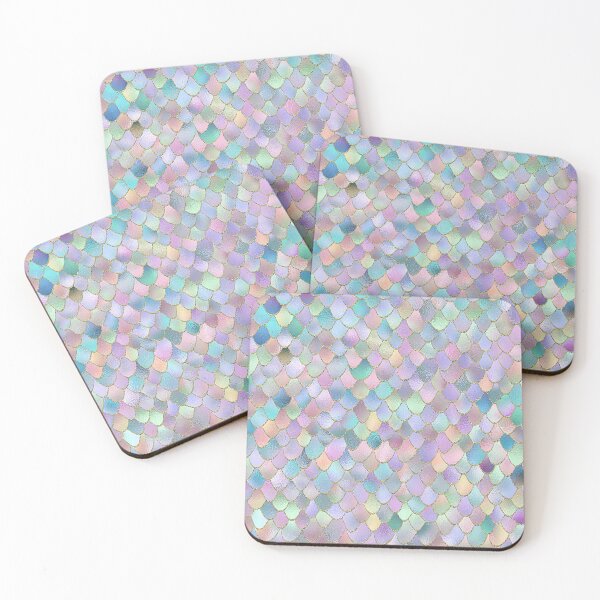 Item preview, Purple Rainbow Metal Mermaid Scales  designed and sold by UtArt.