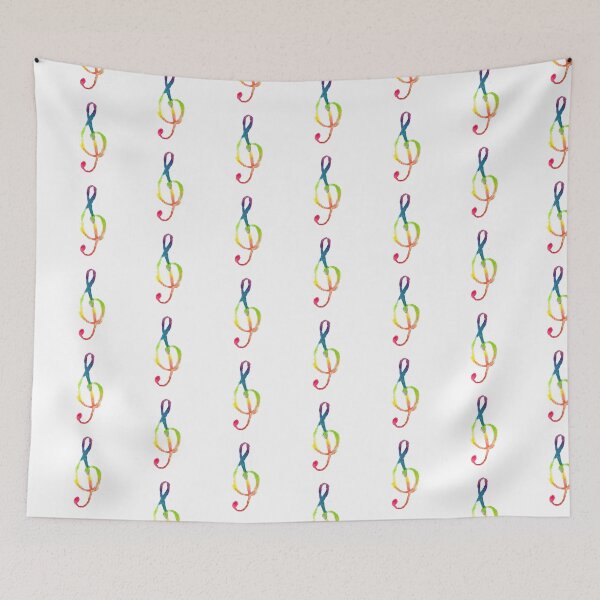 Item preview, Treble Over the Rainbow designed and sold by Thornesong Design.