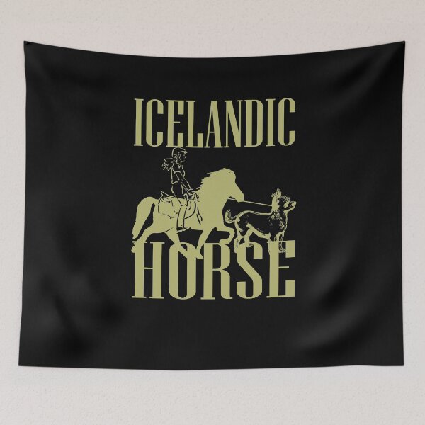 Item preview, Icelandic Horse: Iceland Horse Tölt Pony Merch designed and sold by iLambdaChi.