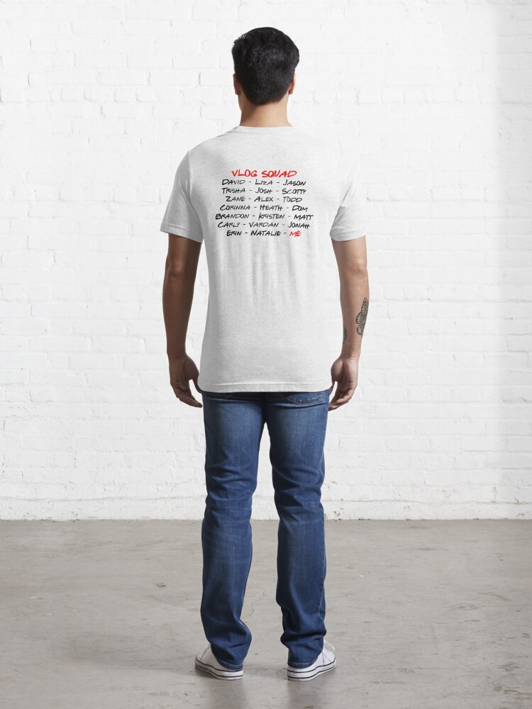david's vlog friends merch