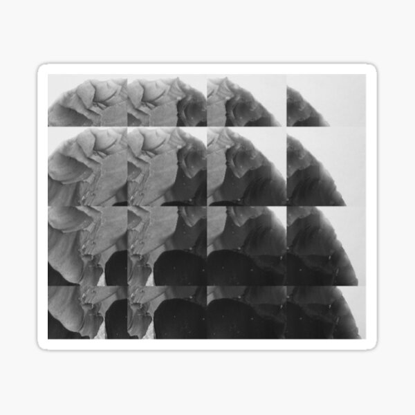 Aperture mono Sticker