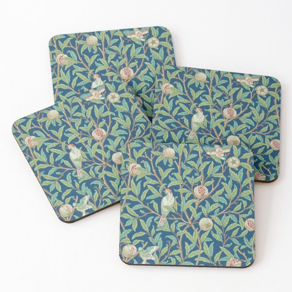 Item preview, Fruit Trees and Birds Vintage Pattern by William Morris designed and sold by Antiquated Art.