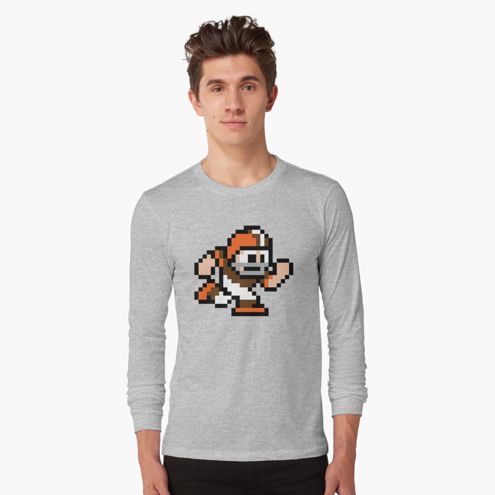 cleveland browns 8 bit shirt