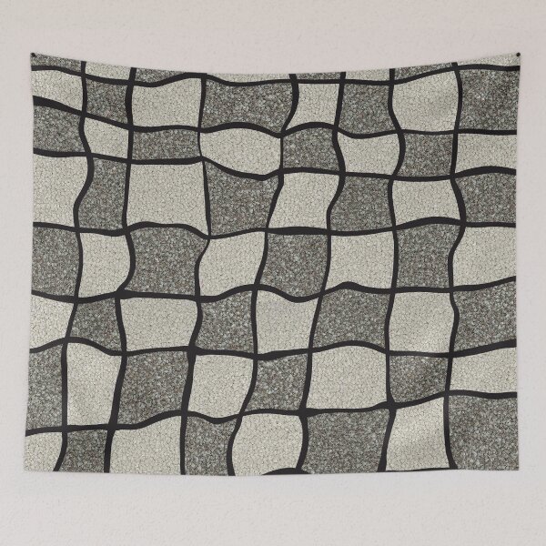 Item preview, Swirly Tweed Check Design - Beige designed and sold by cmphotographs.