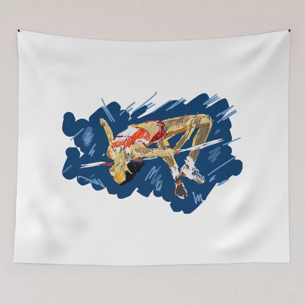 Item preview, High Jumping Athlete designed and sold by livianasgifts.