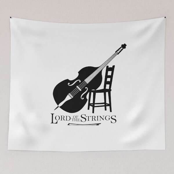 Item preview, Double Bass Lord of the Strings designed and sold by Barbara Pixton.