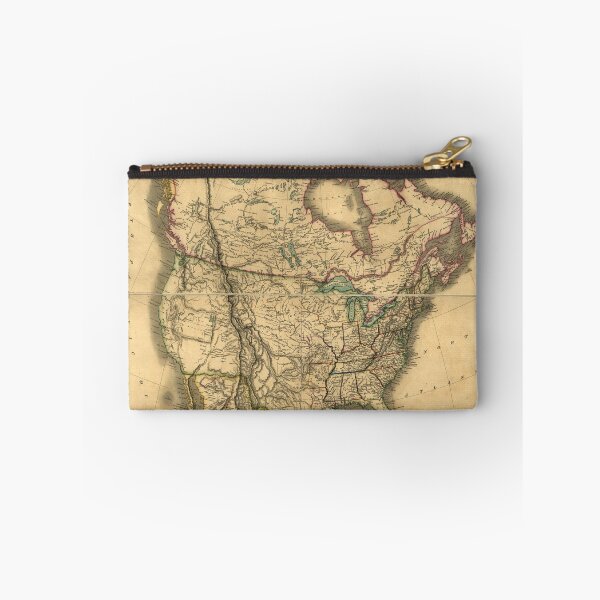 Item preview, Map of North America (1849) designed and sold by allhistory.