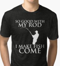 SO GUT MIT MEINER RUTE MACHE ICH FISCHE KOMMEN Vintage T-Shirt