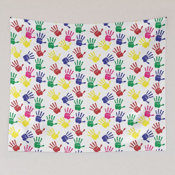 Item preview, Colorful Handprints designed and sold by Phantastique Boutique.