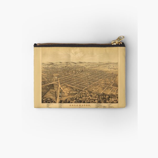 Item preview, Aerial View of Kalamazoo, Michigan (1874) designed and sold by allhistory.