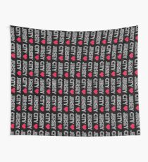 I love Jersey City sketchy vintage art Wall Tapestry