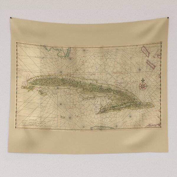 Item preview, Map of Cuba (1639) designed and sold by allhistory.