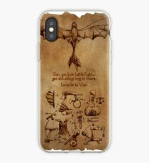 DaVinci's Dragon (Hiccup's Sketchbook) iPhone Case