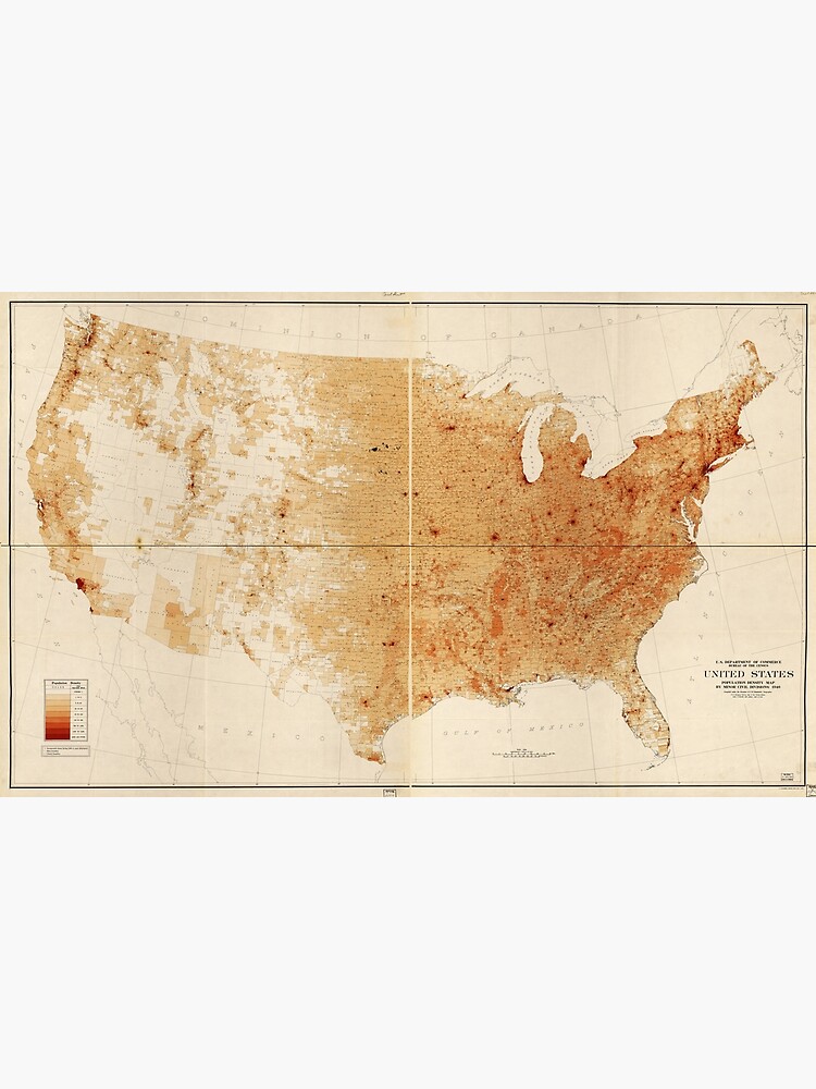 Map of the division of the states before the start of the Civil