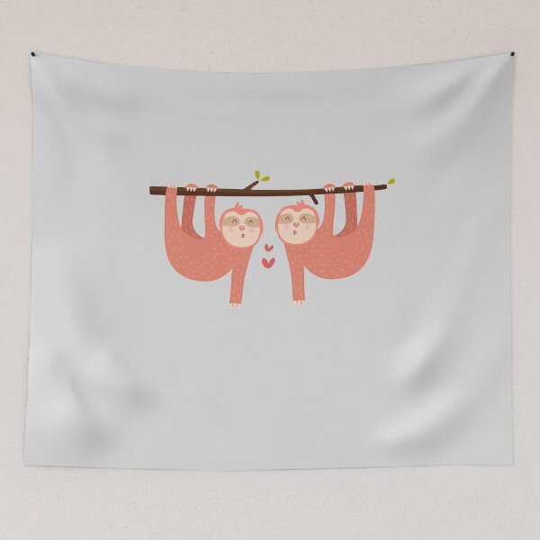 Item preview, Let's Sloth Together Valentine Love Funny Humor T-Shirt designed and sold by No Limits T-Shirts.