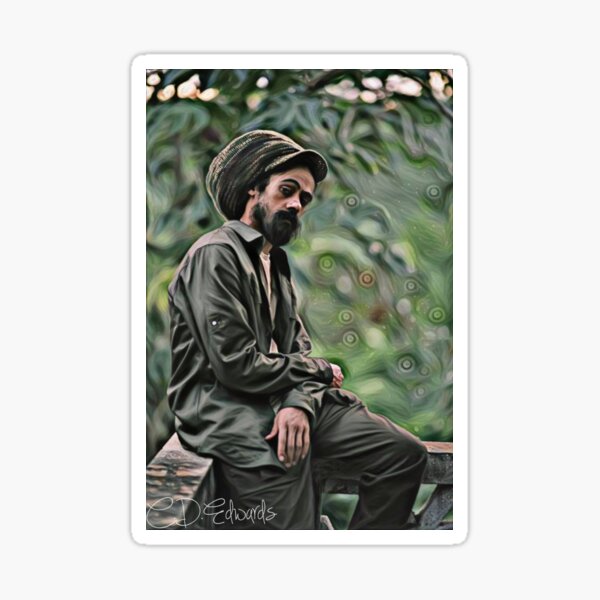 Item preview, Damian Marley  Portrait designed and sold by MassiveMerch.