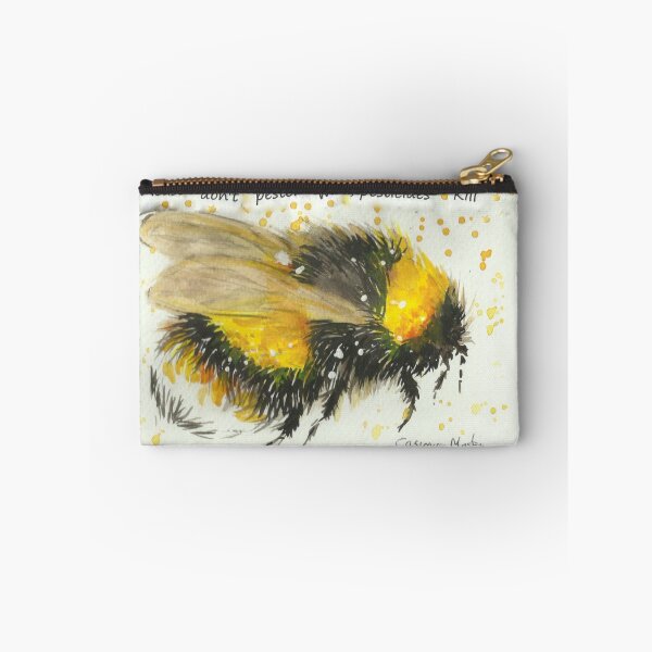 Item preview, Bumble bee "Please Don't Pester  me, Pesticides Kill" designed and sold by Casimirasart.