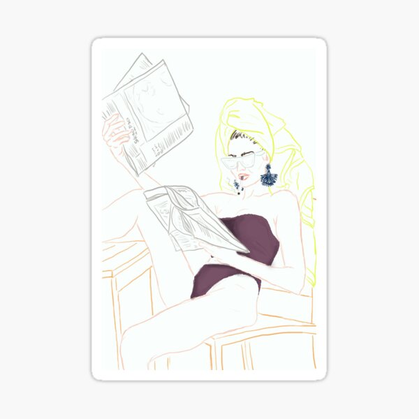 GIRL Pegatina