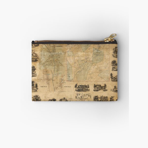 Item preview, Map of Hamilton, Madison County, New York (1858) designed and sold by allhistory.