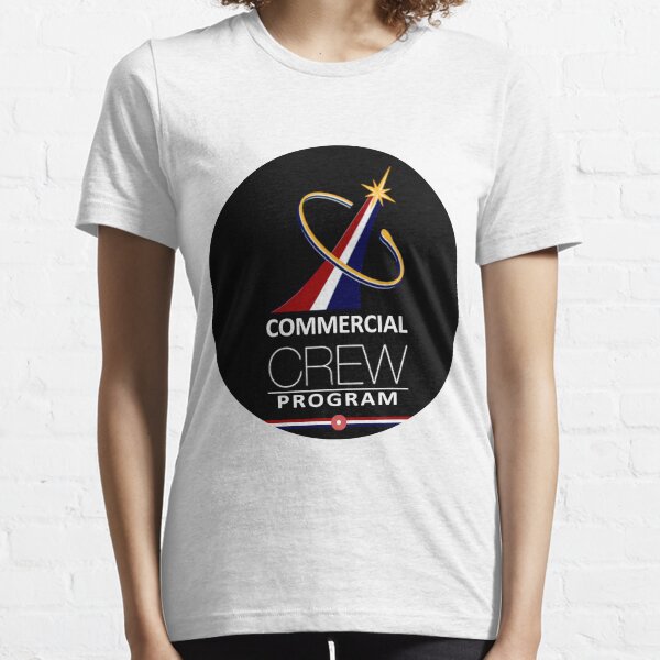 NASA's Commercial Crew Program Flight Suit Patch Essential T-Shirt