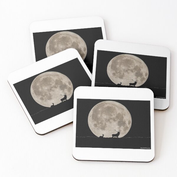 Item preview, stags by the moon designed and sold by Simon-dell.