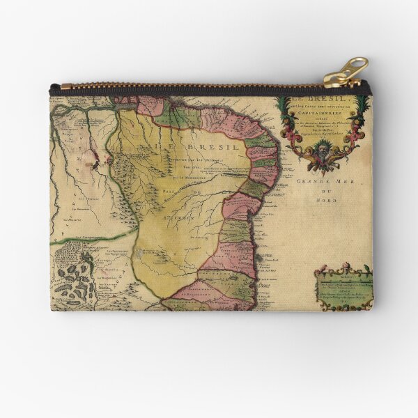 Item preview, Le Bresil (Brazil) by Nicolas de Fer from 1719 designed and sold by allhistory.