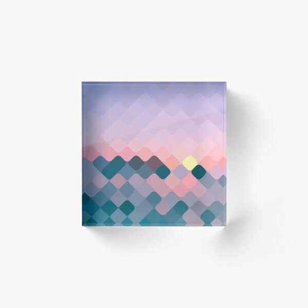 just as in dreams images are not completely defined Acrylic Block