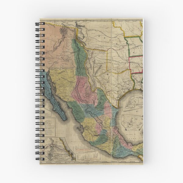 Item preview, Map of the United States of Mexico (1847) designed and sold by allhistory.