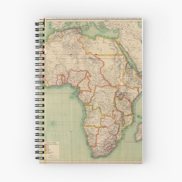 Item preview, General Map of Africa (1909) designed and sold by allhistory.