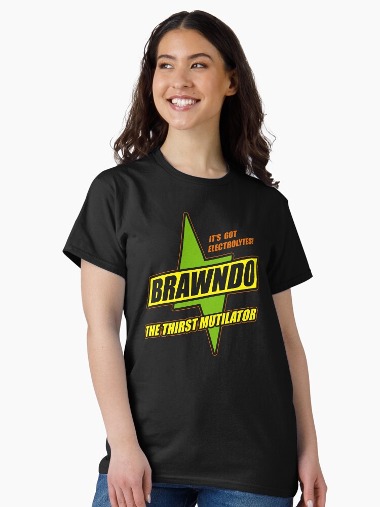 Thumbnail 1 of 7, Classic T-Shirt, Brawndo designed and sold by dustbrain.