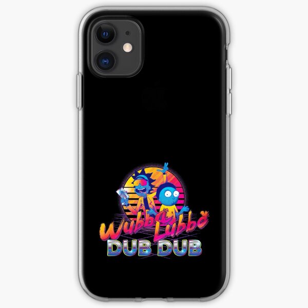 Rick and Morty Neon iPhone Soft Case