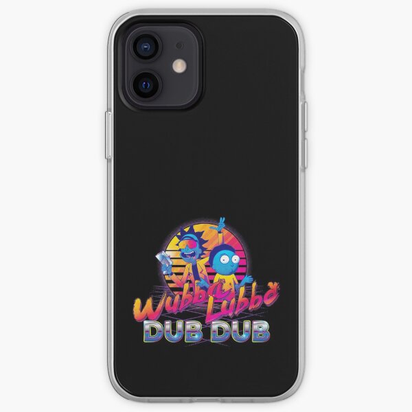 Rick and Morty Neon iPhone Soft Case